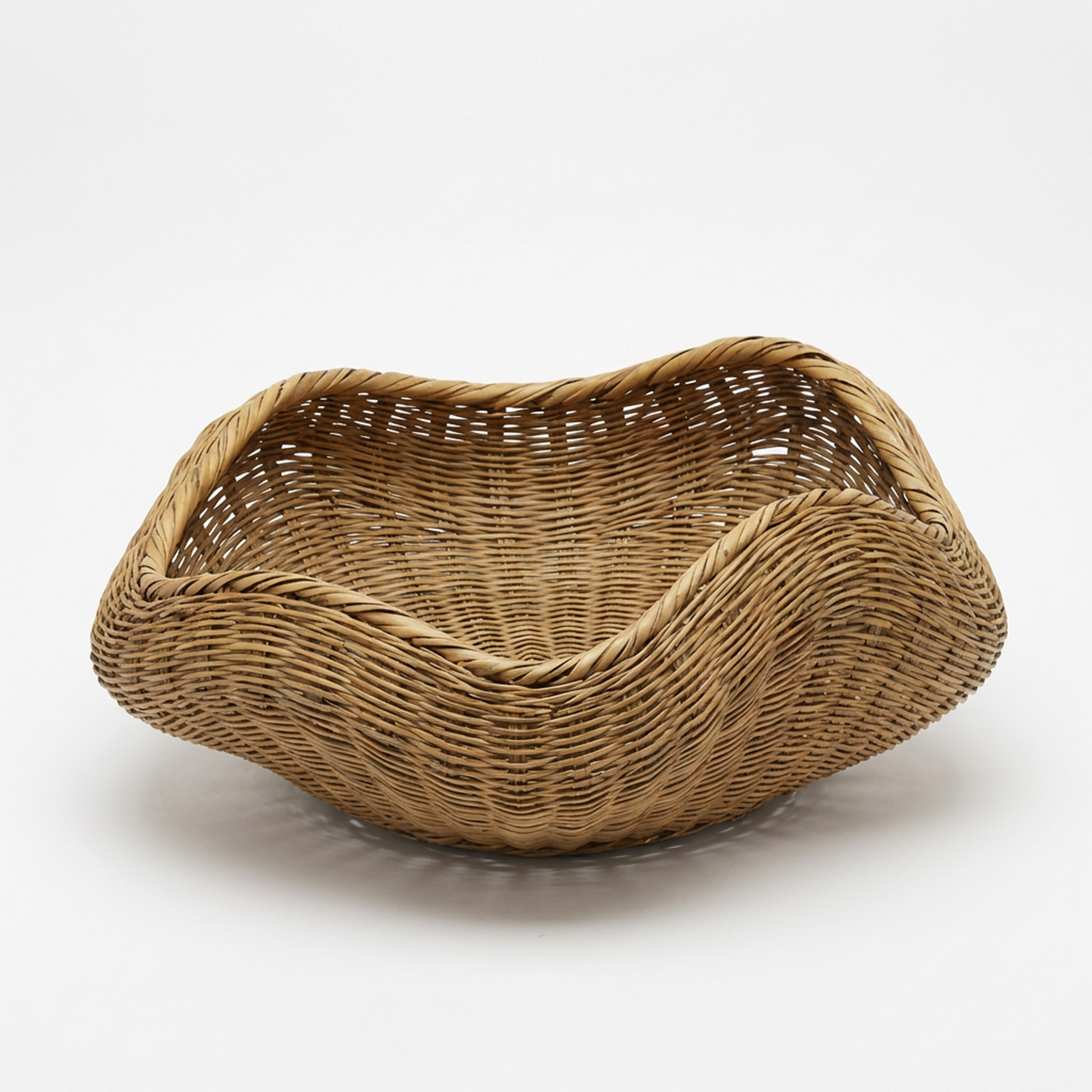 Handwoven Wicker Fruit Basket